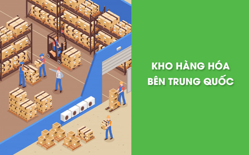 Xây dựng kho hàng bên Trung Quốc