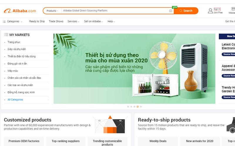 Website Alibaba