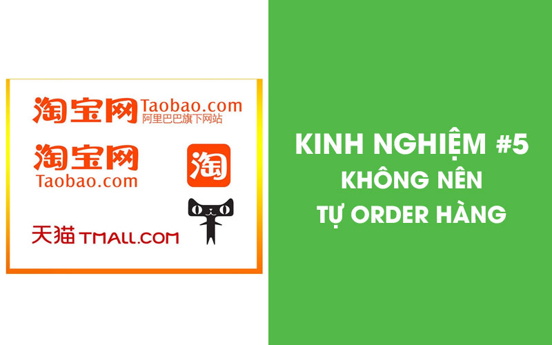 Không nên tự order hàng Quảng Châu online
